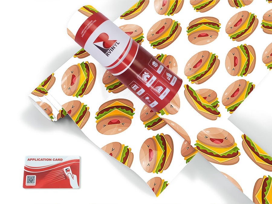 burger buddies  Craft Vinyl Roll