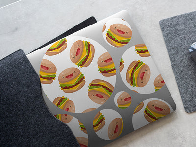 burger buddies  DIY Laptop Stickers