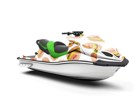 Burger Buddies Americana Jet Ski Vinyl Customized Wrap