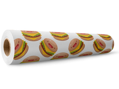 Burger Buddies Americana Wrap Film Wholesale Roll~Rwraps Series 914 Digitally Printed Vinyl Roll~5