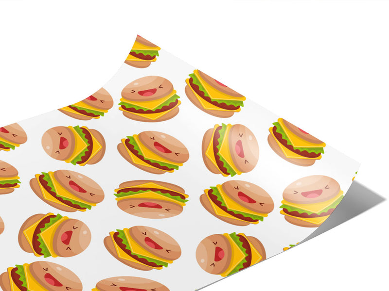Burger Buddies Americana Vinyl Wraps~Rwraps Series 914 Digitally Printed Vinyl Wrap~1