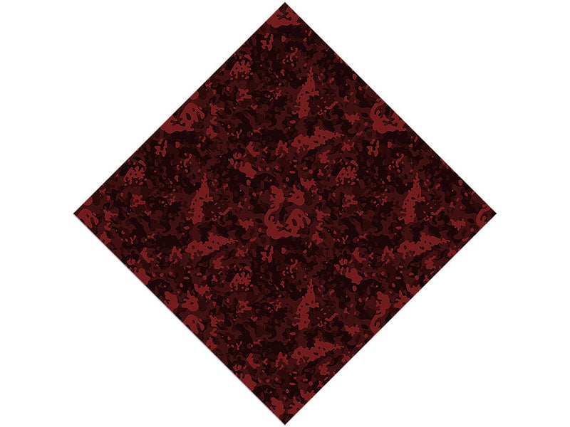 Burgundy ERDL Camouflage Vinyl Wrap Pattern