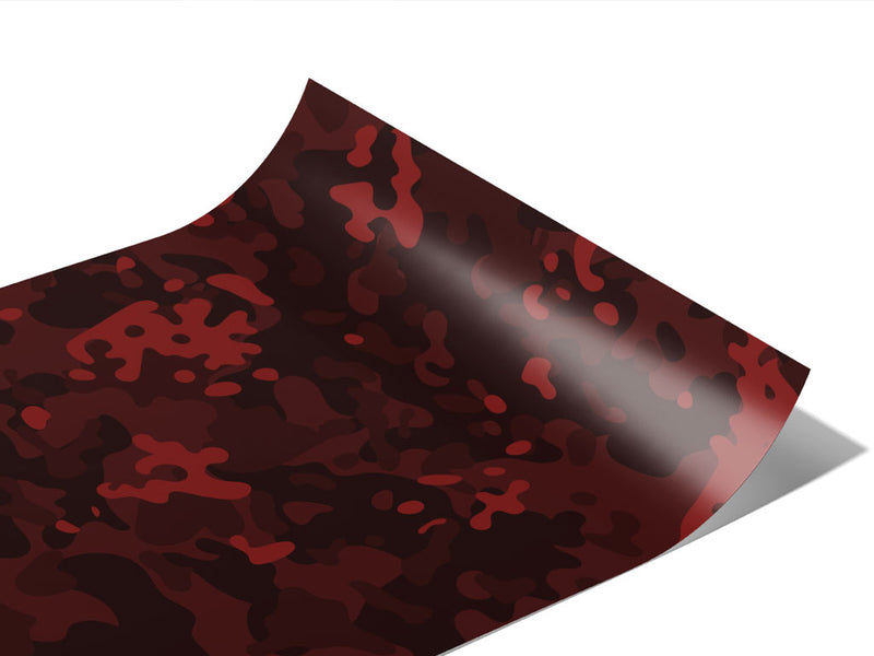 Burgundy ERDL Camouflage Vinyl Wraps~Rwraps Series 914 Digitally Printed Vinyl Wrap~1