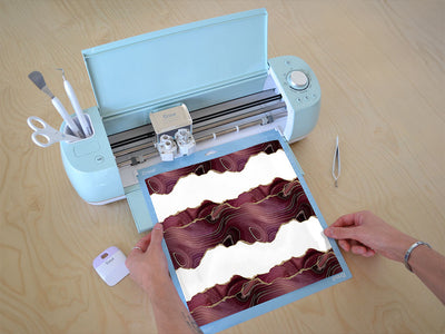 burgundy lip gemstone films Cricut Compatible Vinyl