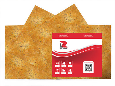 burled travertine stone Craft Vinyl Sheet Pack