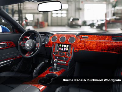 ford explorer 1995-1996 Burma Padauk Wood Dash Kit Finish