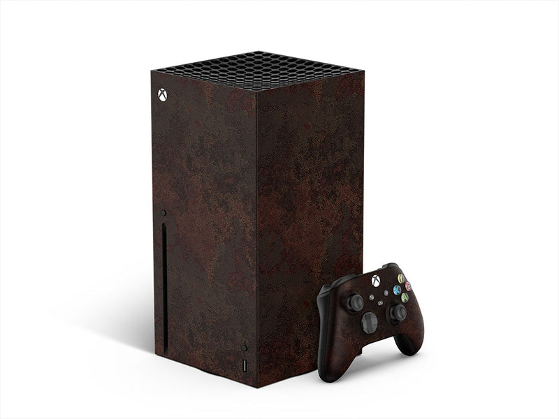 burned metal rust XBOX DIY Decal