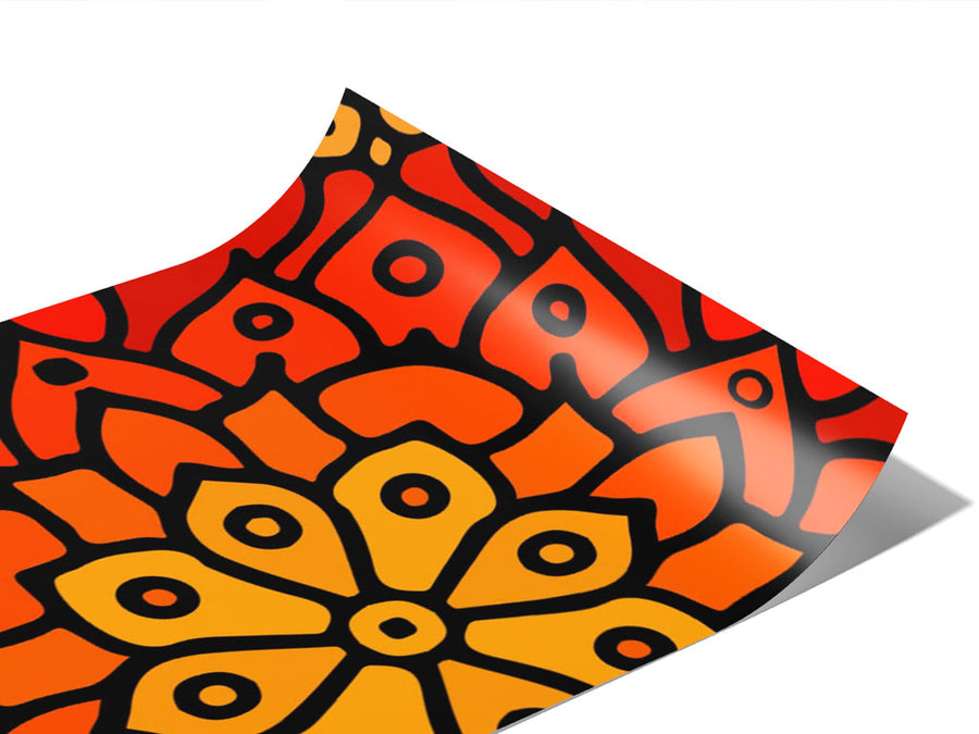 Burning Lilly Art Deco Vinyl Wraps~Rwraps Series 914 Digitally Printed Vinyl Wrap~0