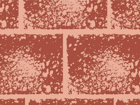 Burnt Orange Brick Vinyl Wrap Pattern~Rwraps Series 914 Digitally Printed Vinyl Wrap~0