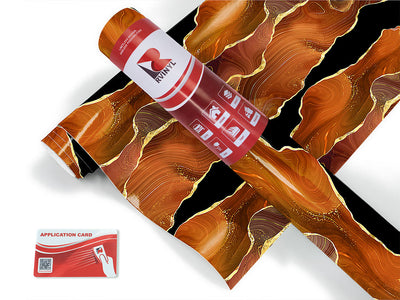 burnt umber gemstone films Craft Vinyl Roll