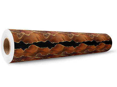 Burnt Umber Gemstone Wrap Film Wholesale Roll~Rwraps Series 914 Digitally Printed Vinyl Roll~5