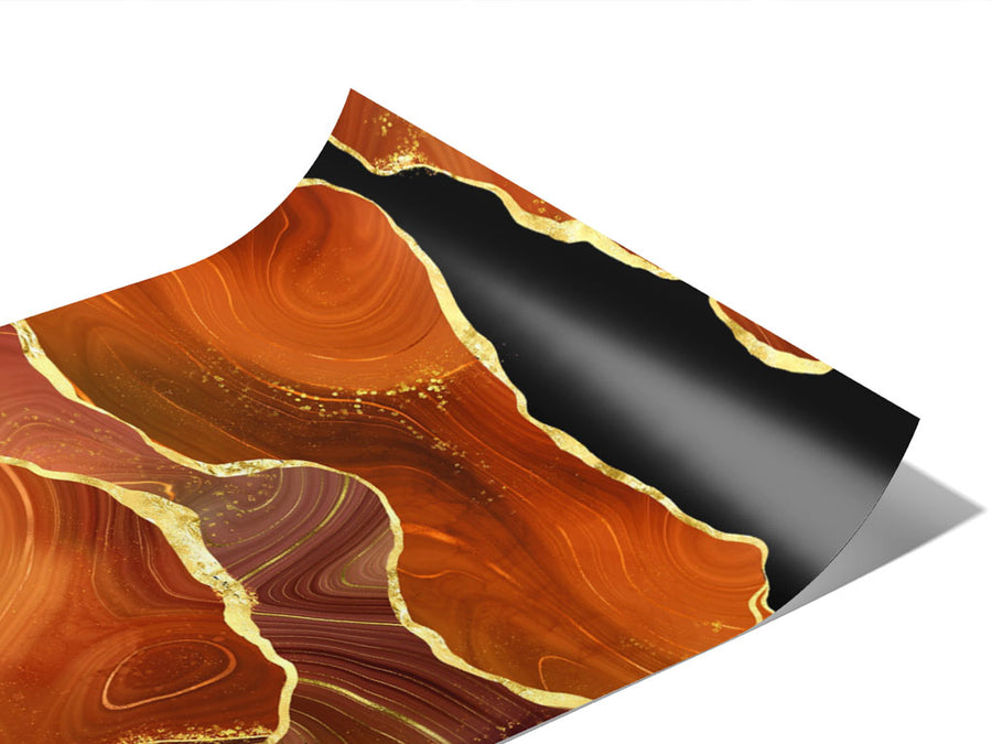Burnt Umber Gemstone Vinyl Wraps~Rwraps Series 914 Digitally Printed Vinyl Wrap~0
