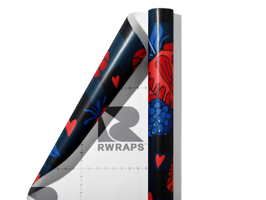 Bush Buddies Fruit Wrap Film Sheets~Rwraps Series 914 Bush Buddies Fruit Scrolled Sheet~3