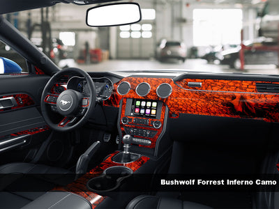 Bushwolf Forrest Inferno Camo Dash Kit Finish