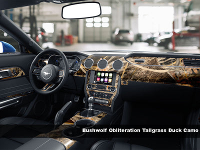 Bushwolf Obliteration Tallgrass Duck Camo Dash Kit Finish