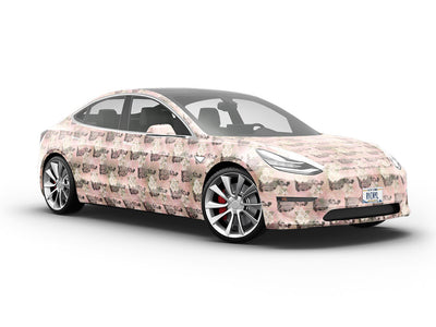 Bustle Desire Steampunk Vehicle Vinyl Wrap
