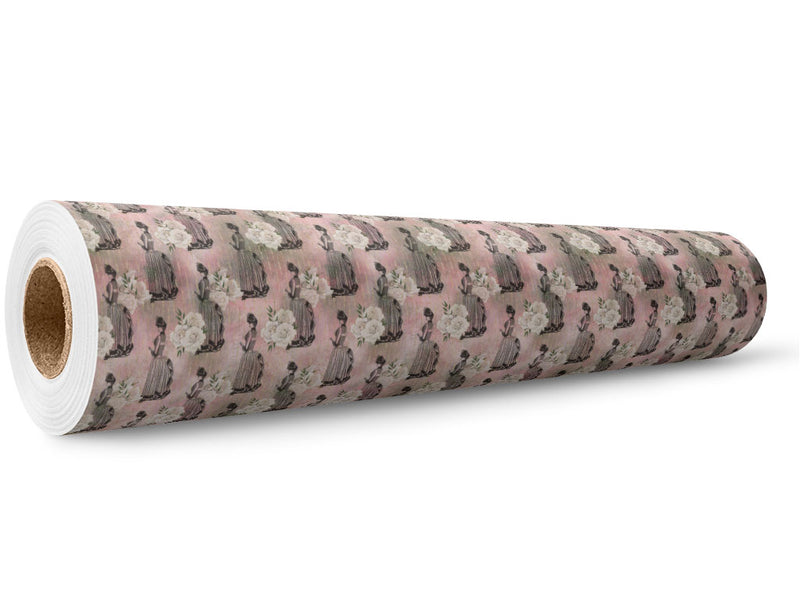 Bustle Desire Steampunk Wrap Film Wholesale Roll~Rwraps Series 914 Digitally Printed Vinyl Roll~5