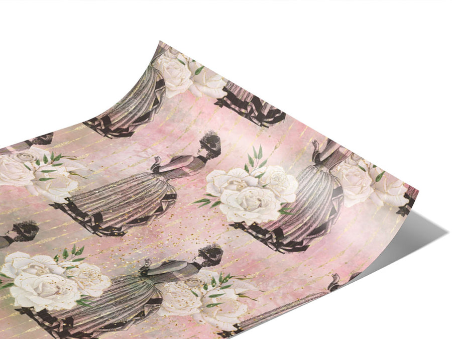 Bustle Desire Steampunk Vinyl Wraps~Rwraps Series 914 Digitally Printed Vinyl Wrap~0