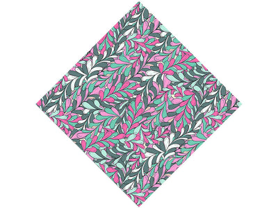 Busy Bushroot Floral Vinyl Wrap Pattern