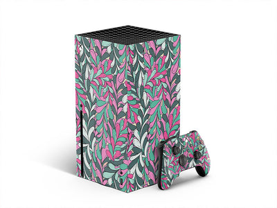 busy bushroot floral XBOX DIY Decal