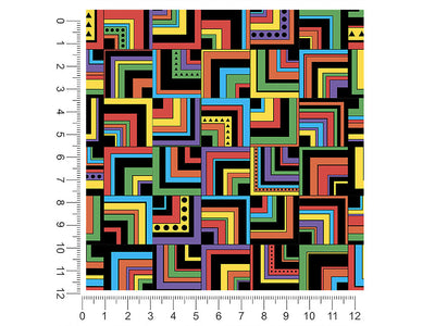 busy busy art deco 1ft x 1ft Craft Sheets