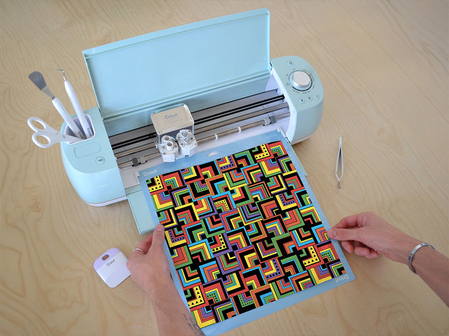 busy busy art deco Cricut Compatible Vinyl