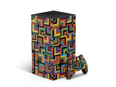 busy busy art deco XBOX DIY Decal