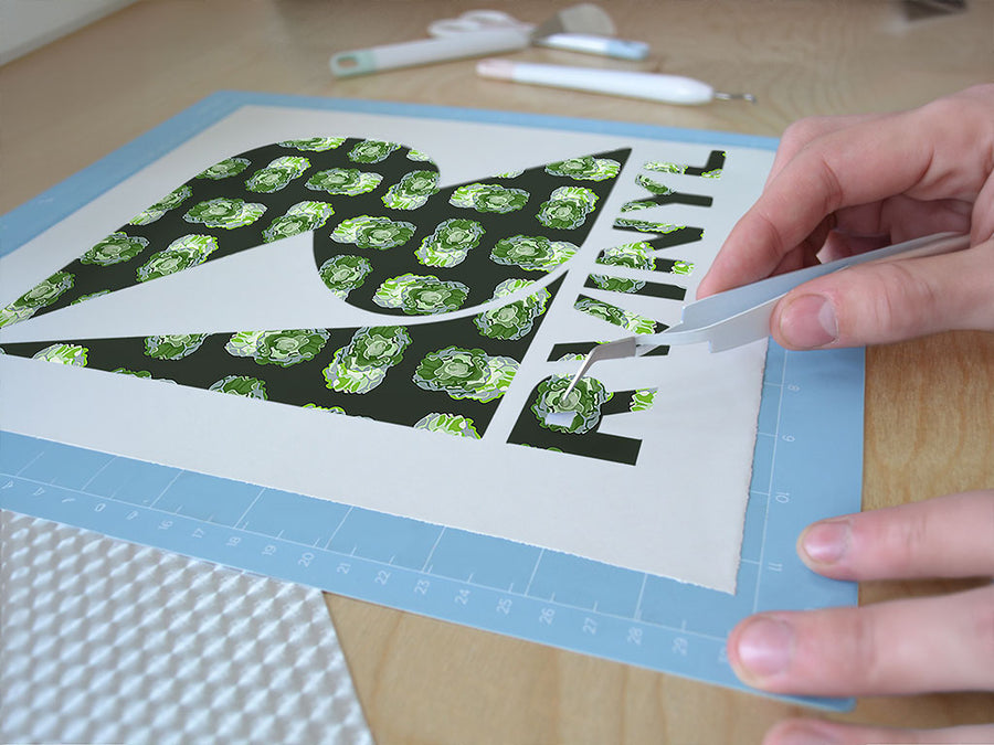 buttercrunch butterhead vegetable Easy Weed Craft Vinyl
