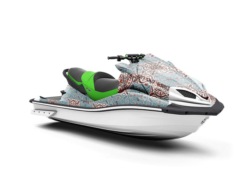 Butterfly Bush Tile Jet Ski Vinyl Customized Wrap