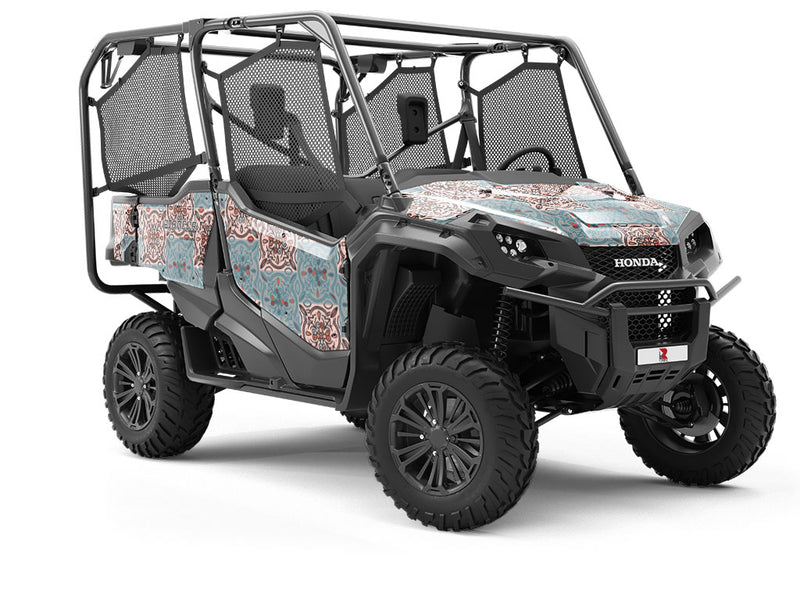 Butterfly Bush Tile Utility Vehicle Vinyl Wrap