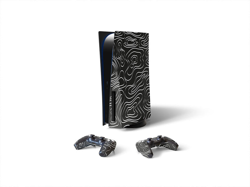 butterfly wings abstract geometric Sony PS5 DIY Skin
