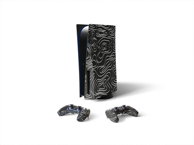 butterfly wings abstract geometric Sony PS5 DIY Skin
