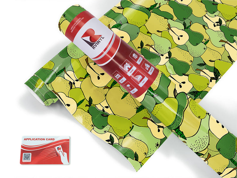 buttery bartlett fruit Craft Vinyl Roll