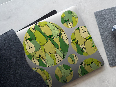 buttery bartlett fruit DIY Laptop Stickers