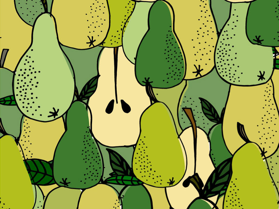 Buttery Bartlett Fruit Vinyl Wrap Pattern~Rwraps Series 914 Digitally Printed Vinyl Wrap~0