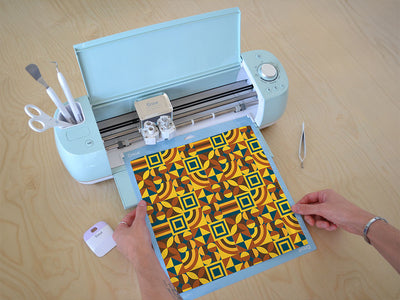 buttery goodness mosaic Cricut Compatible Vinyl