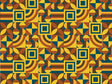 Buttery Goodness Mosaic Vinyl Wrap Pattern~Rwraps Series 914 Digitally Printed Vinyl Wrap~0