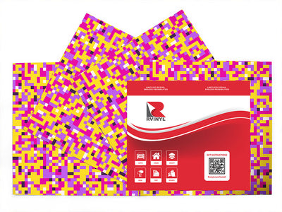 bye felicia pixel Craft Vinyl Sheet Pack