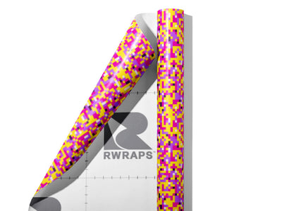 Bye Felicia Pixel Wrap Film Sheets~Rwraps Series 914 Bye Felicia Pixel Scrolled Sheet~3