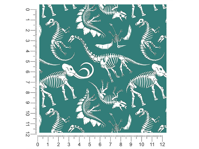 bygone blues dinosaur 1ft x 1ft Craft Sheets