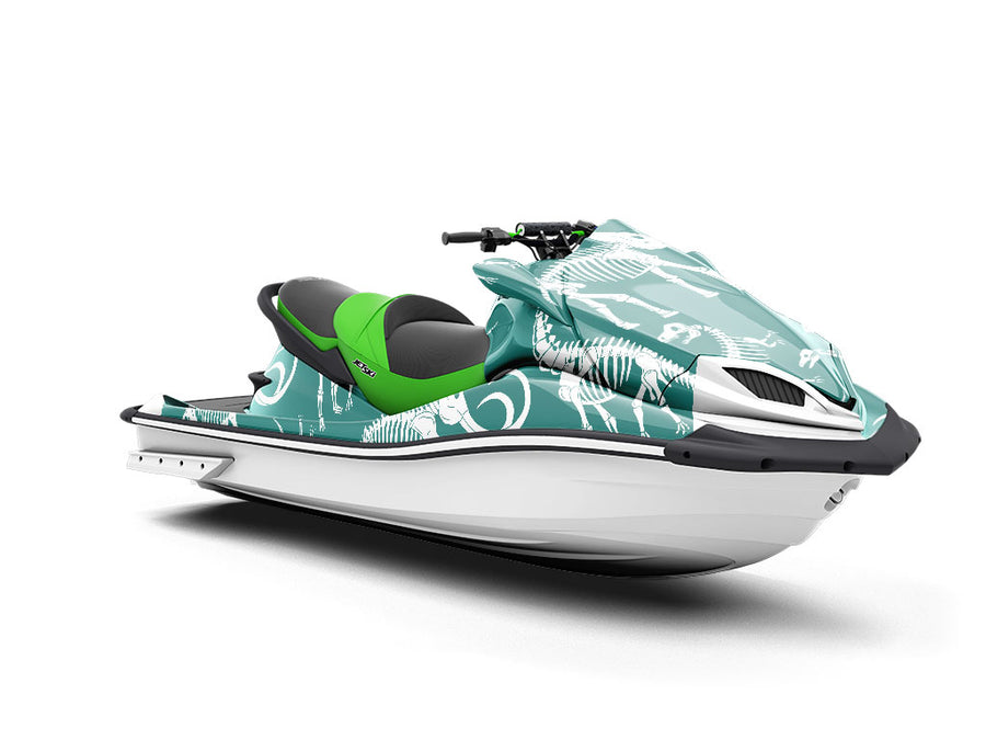 Bygone Blues Dinosaur Jet Ski Vinyl Customized Wrap