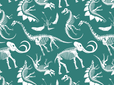 Bygone Blues Dinosaur Vinyl Wrap Pattern~Rwraps Series 914 Digitally Printed Vinyl Wrap~0