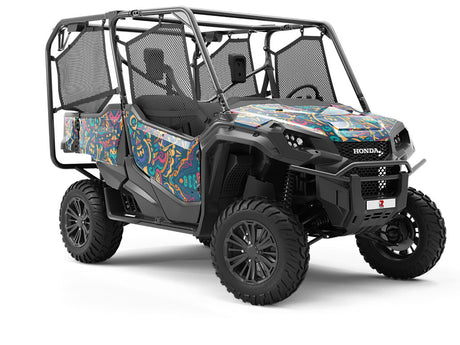 Byzantine Kaleidoscope Mandala Utility Vehicle Vinyl Wrap