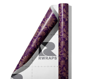 Byzantium Petals Witch Wrap Film Sheets~Rwraps Series 914 Byzantium Petals Witch Scrolled Sheet~3