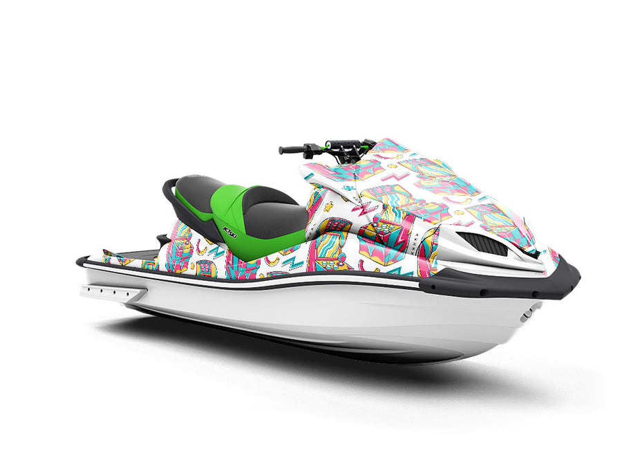 Cabinet Fun Gaming Jet Ski Vinyl Customized Wrap