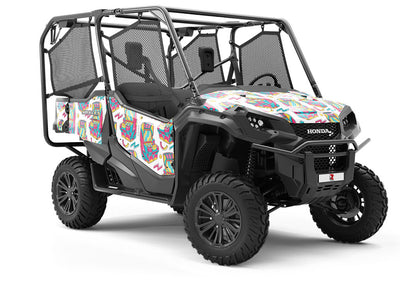 Cabinet Fun Gaming Utility Vehicle Vinyl Wrap