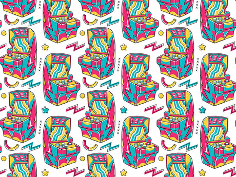 Cabinet Fun Gaming Vinyl Wrap Pattern~Rwraps Series 914 Digitally Printed Vinyl Wrap~0