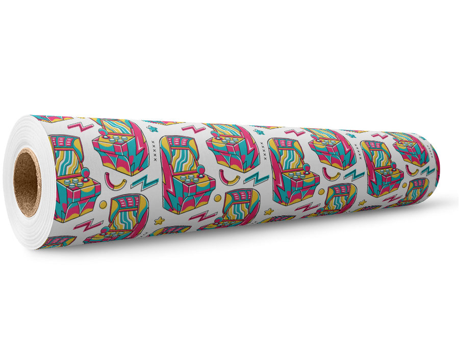 Cabinet Fun Gaming Wrap Film Wholesale Roll~Rwraps Series 914 Digitally Printed Vinyl Roll~5