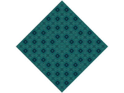 Cadet Squares Mosaic Vinyl Wrap Pattern