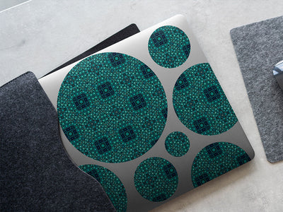 cadet squares mosaic DIY Laptop Stickers
